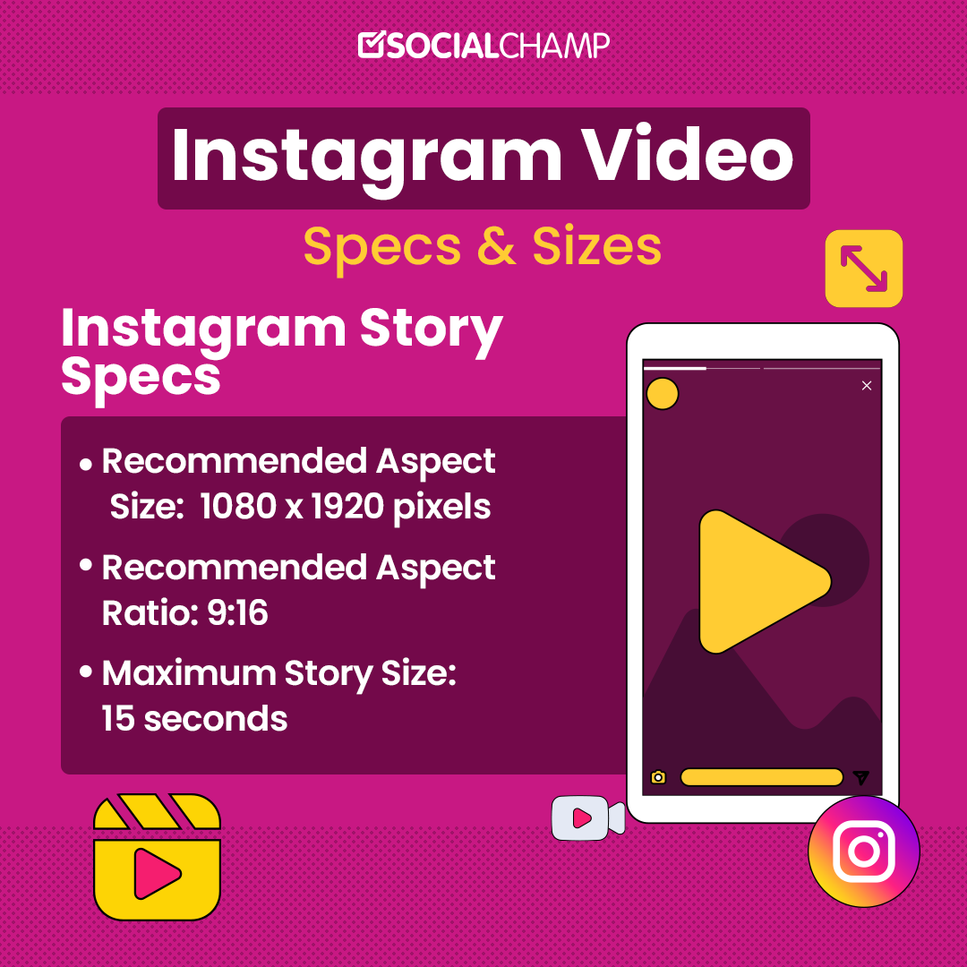 The Most Updated Instagram Video Size Guide for 2024 (Including Reels)🌩