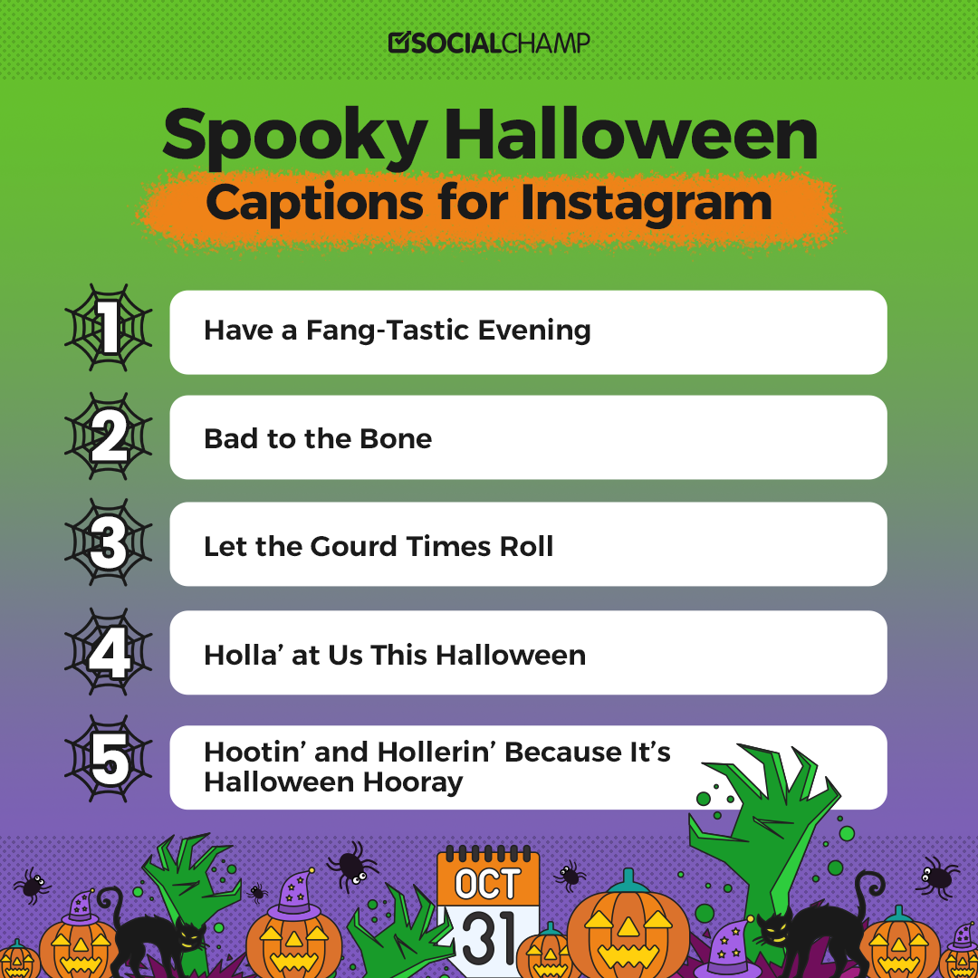 100 Best Halloween Captions and Quotes for Social Media Posts 2023