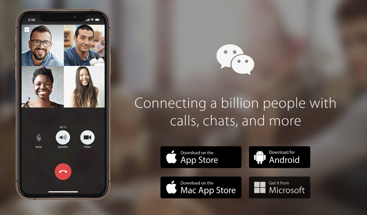 WeChat-social-media-platform