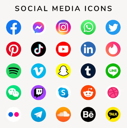 20 Best Free Social Media Icons Sets in 2024