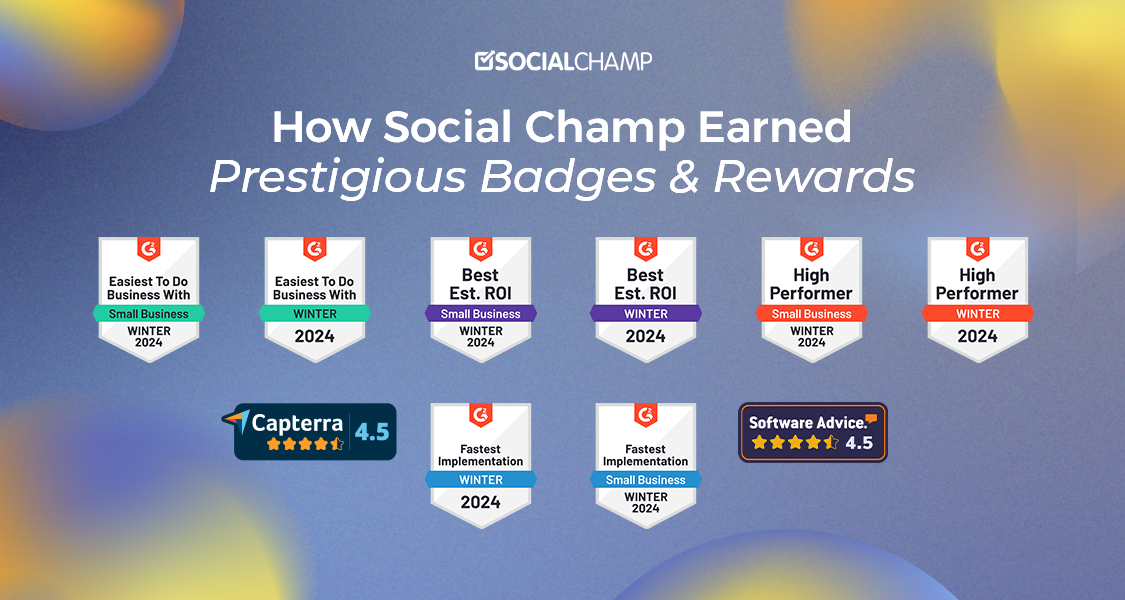 Social Champ Badges